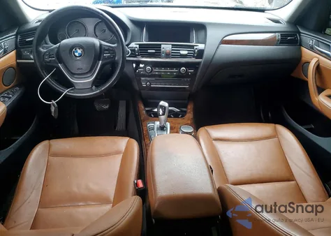 2016 BMW X3 xDrive35I z USA, uszkodzony, nr VIN 5UXWX7C5XG0S15500